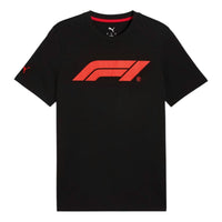 PUMA F1 Essentials Logo T-Shirt Regular Fit 'Black' 633264-01