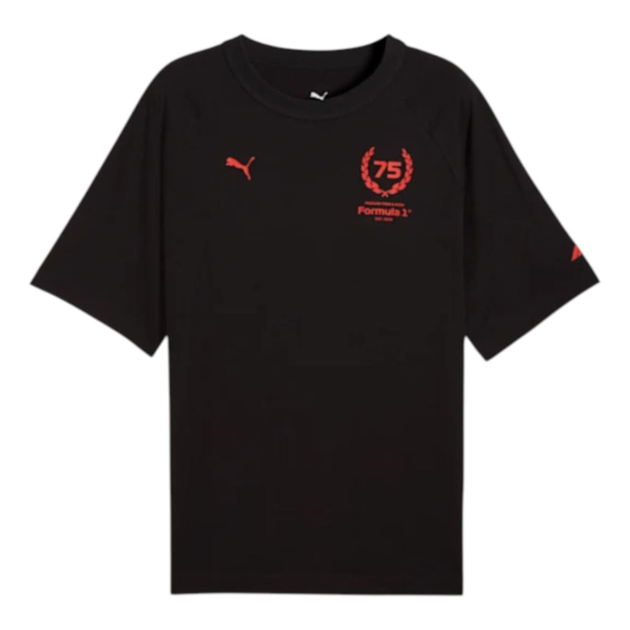 PUMA F1 75yrs Relaxed T-Shirt 'Puma Black' 632658-01