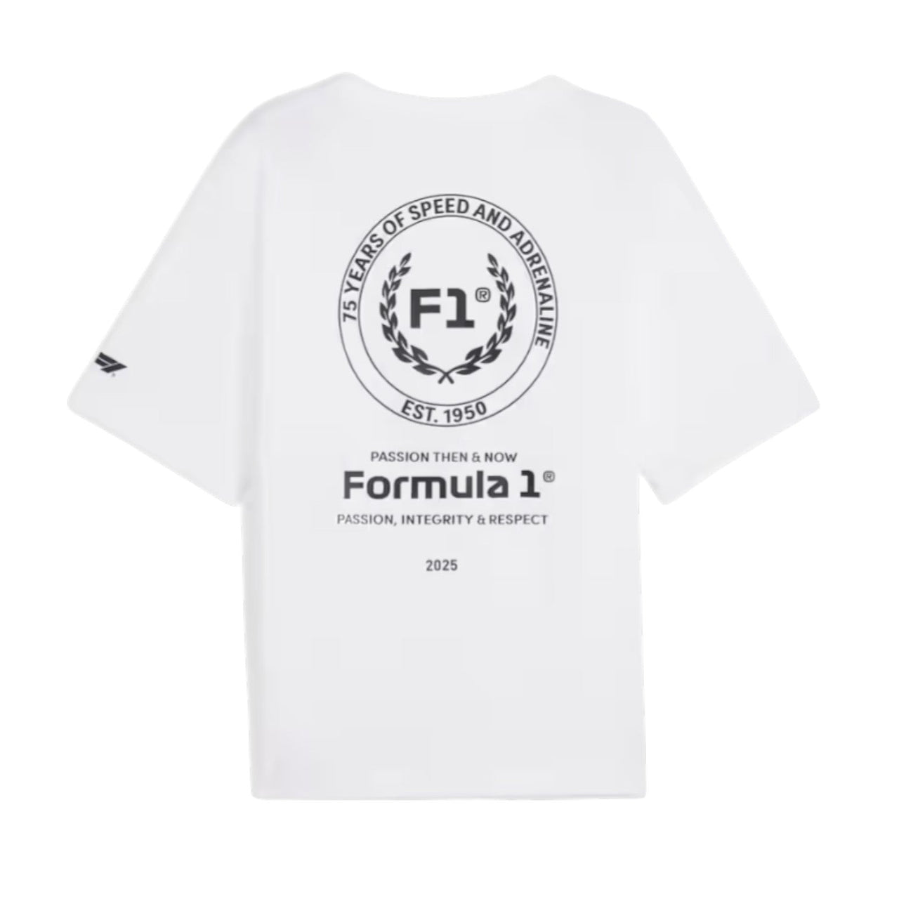 PUMA Formula 1 75 Years Relaxed T-Shirt 'PUMA White' 632658-02