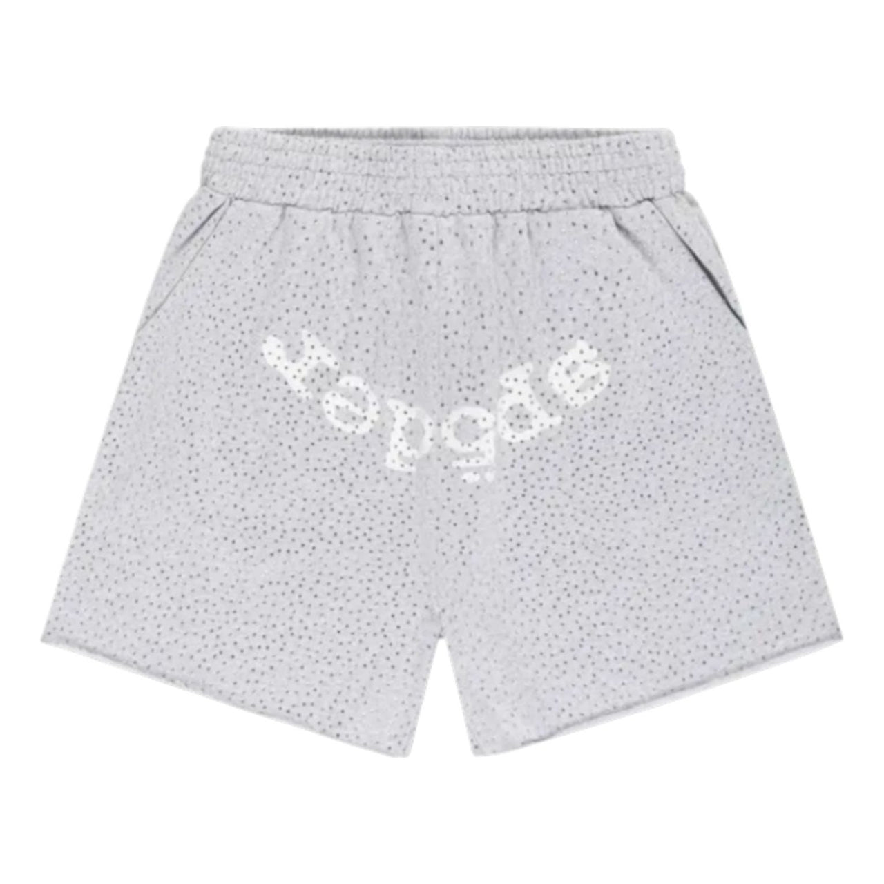 SP5DER Vvs Sweatshorts 'Heather Grey' SB018SS25HGRY