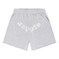 SP5DER Vvs Sweatshorts 'Heather Grey' SB018SS25HGRY