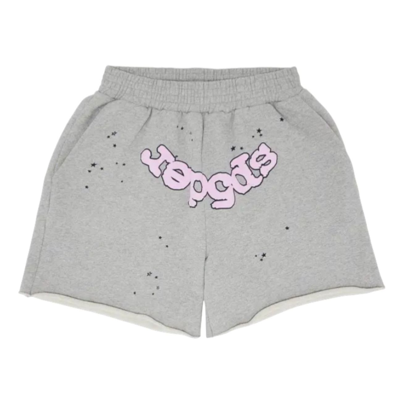 SP5DER OG Web Logo Sweatshorts 'Heather Grey' M01SH011OGGP