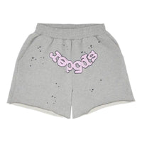 SP5DER OG Web Logo Sweatshorts 'Heather Grey' M01SH011OGGP
