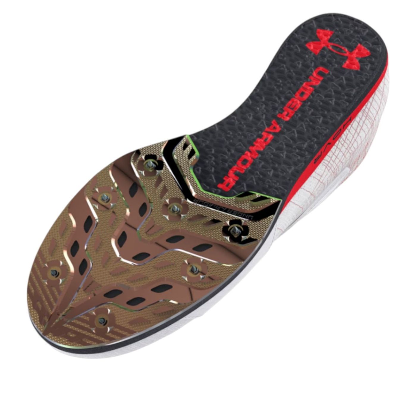 Under Armour HOVR Skyline Triple Jump 'White Racer Red' 3021864-103