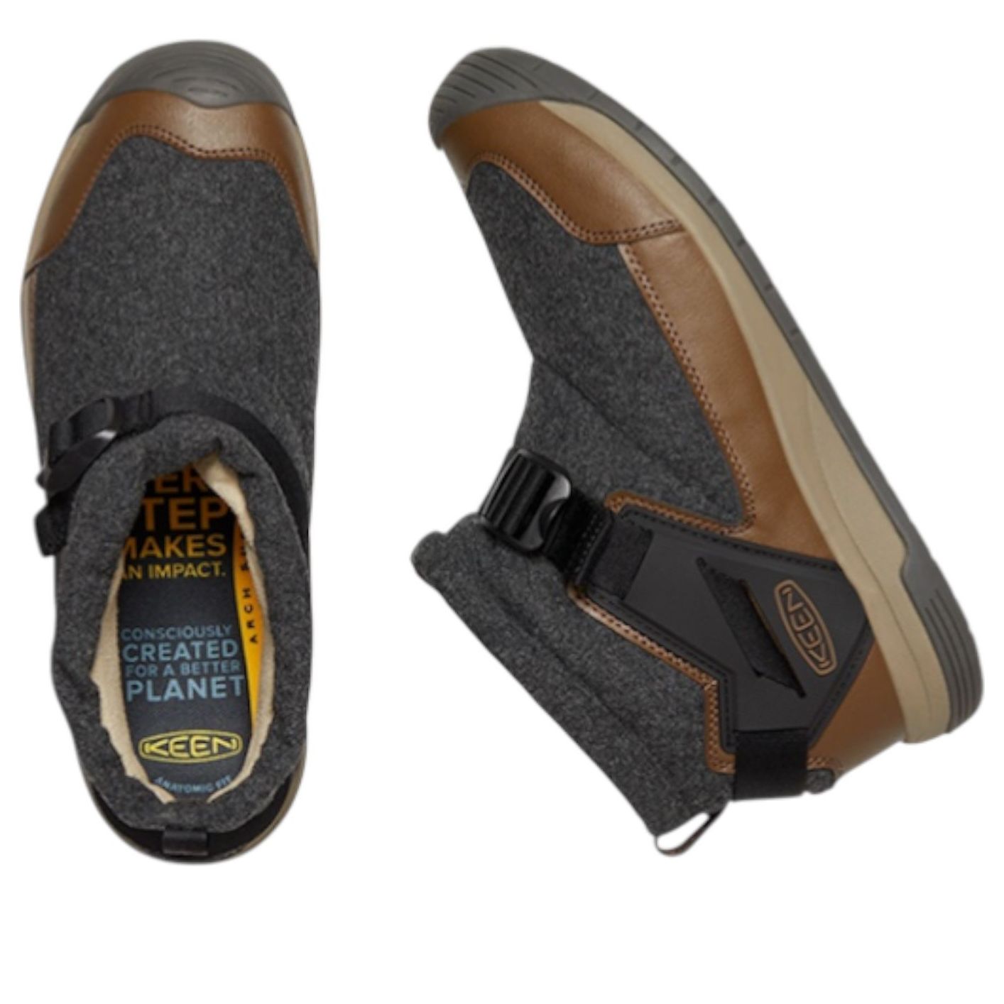 Keen Hood Romeo Mini Boots 'Magnetic Felt' 1026796