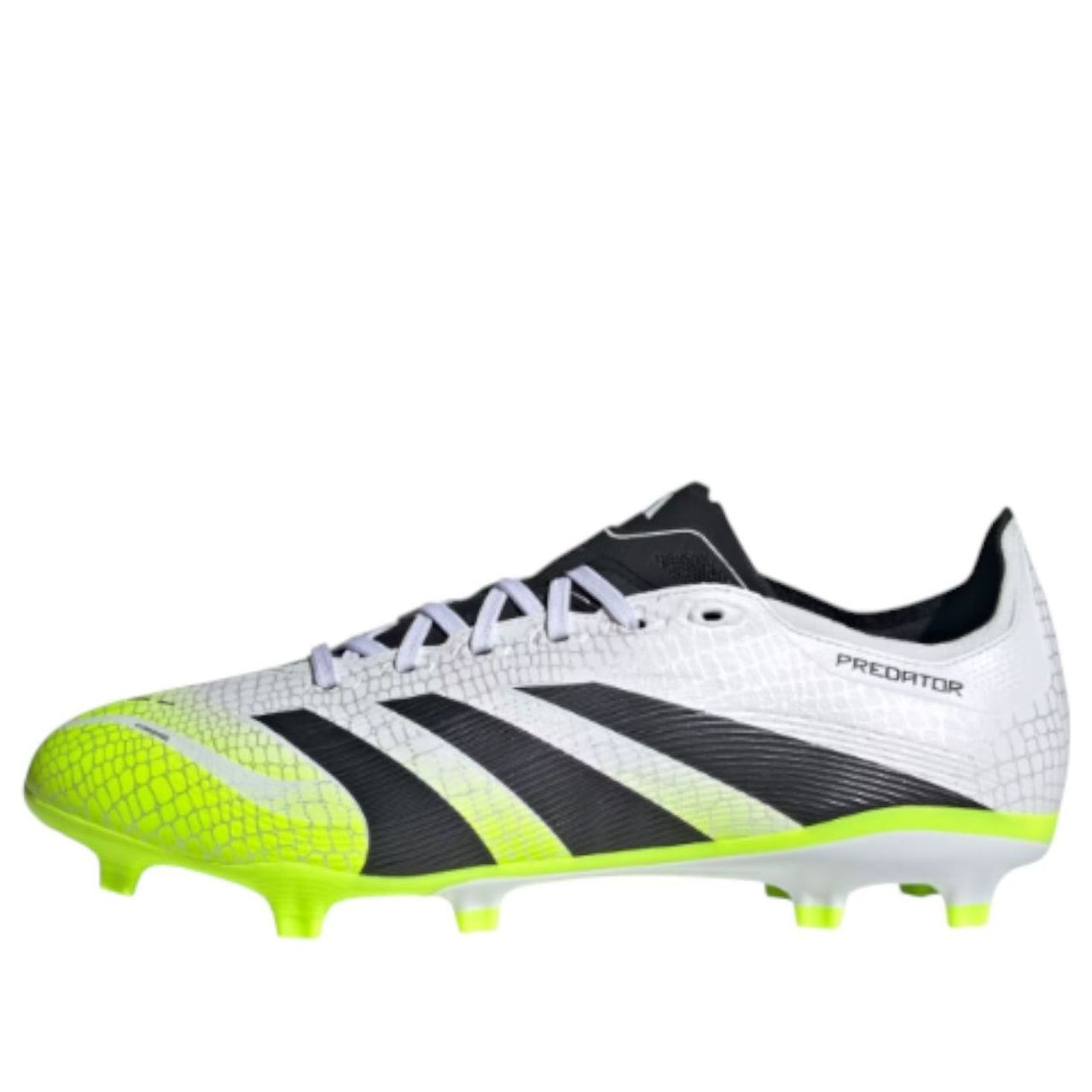 adidas Predator League FG/MG 'Cloud White Black Lucid Lemon' JI1117