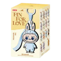 Pop Mart The Monsters Labubu Pin for Love Plush Pendant Sealed Case (A-M) (1 Blind Box) PPMT-2508-0093-1B