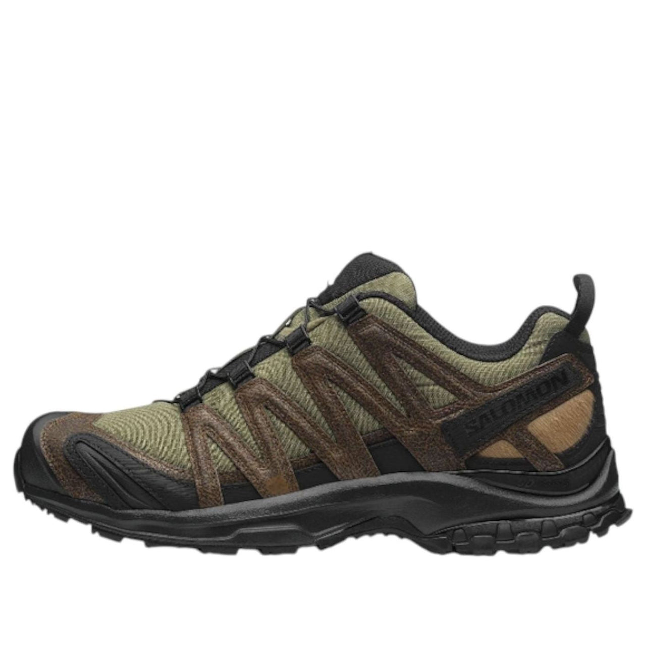 Salomon XA Pro 3D Distressed Leather 'Dark Earth Black' 477974