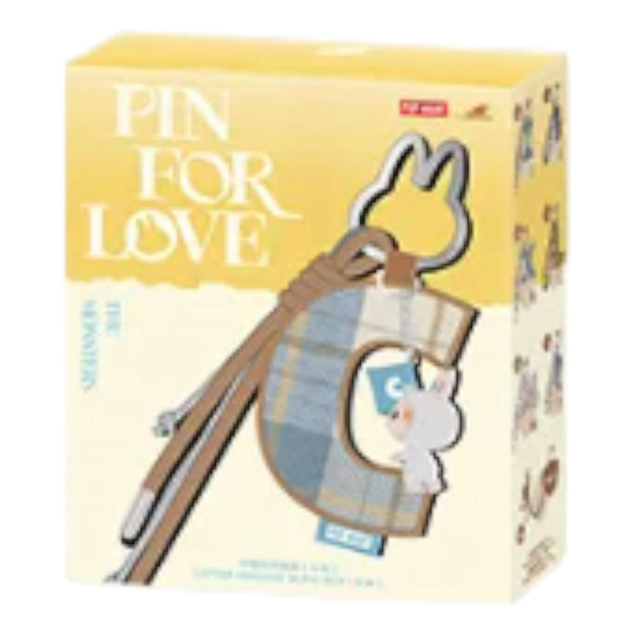 Pop Mart The Monsters Labubu Pin for Love Letter Pendant Sealed Case (A-M) (1 Blind Box) PPMT-2508-0027-1B