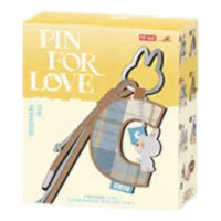 Pop Mart The Monsters Labubu Pin for Love Letter Pendant Sealed Case (A-M) (1 Blind Box) PPMT-2508-0027-1B