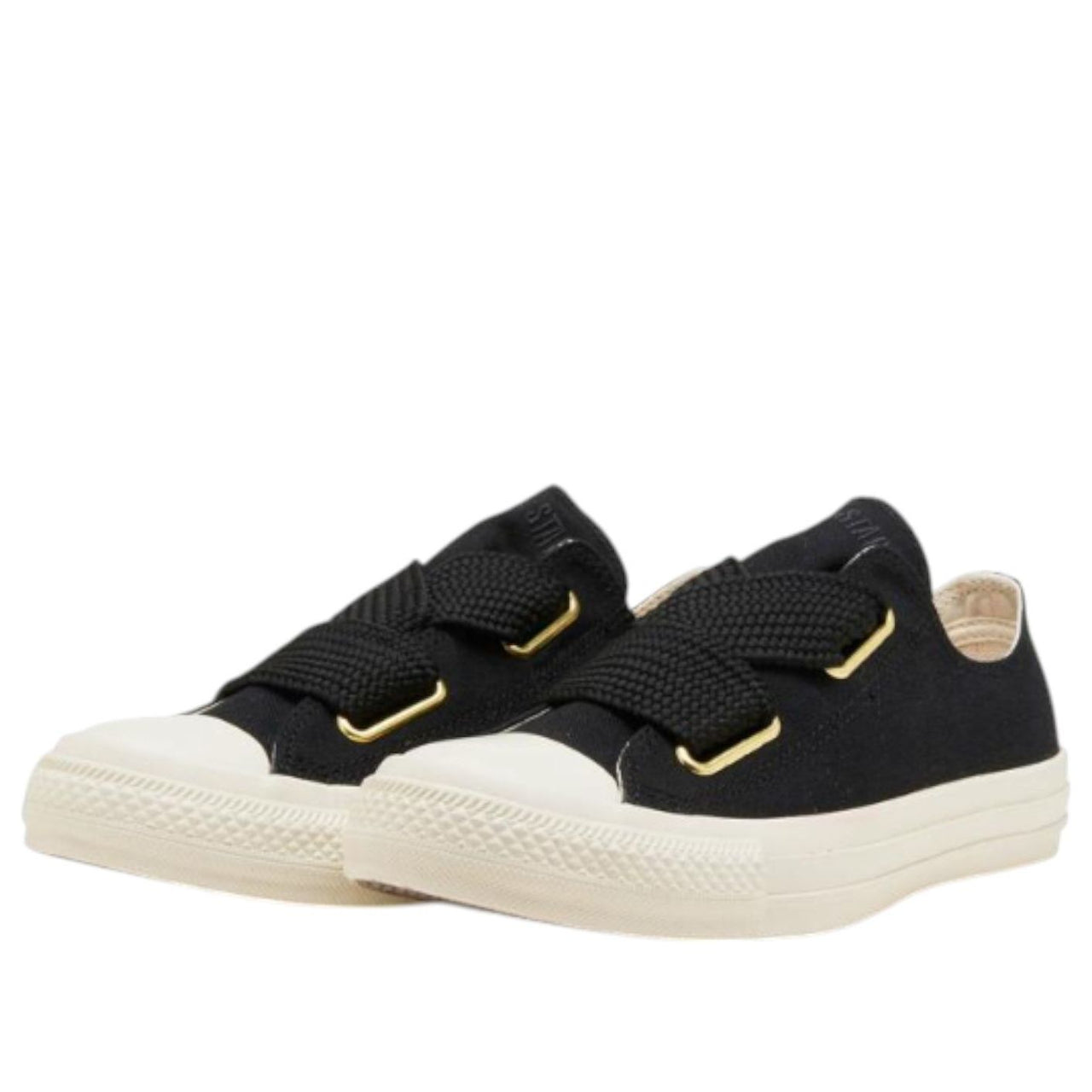 (WMNS) Converse All Star Ribbonlace Slip OX 'Black' 31316011
