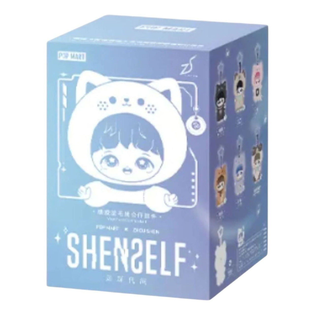 Pop Mart Zhou Shen Shenself Vinyl Plush Doll Pendant Sealed Case (1 Blind Box) PPMT-2508-0080-939456354