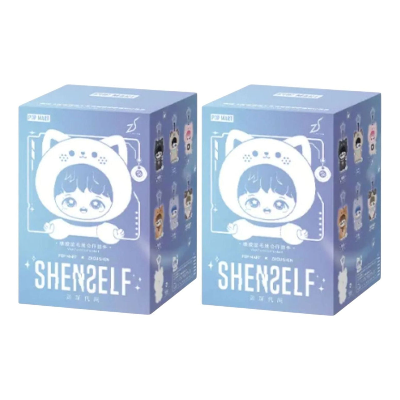 Pop Mart Zhou Shen Shenself Vinyl Plush Doll Pendant Sealed Case (2 Blind Boxes) PPMT-2508-0080-939456355