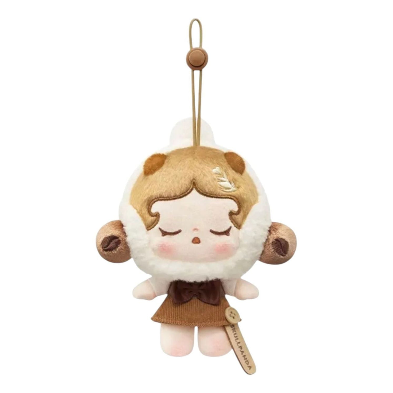 Pop Mart Pop Bean Coffee Factory Plush Pendant 'Skullpanda Specialty Barista' PPMT-2508-0062-932952326
