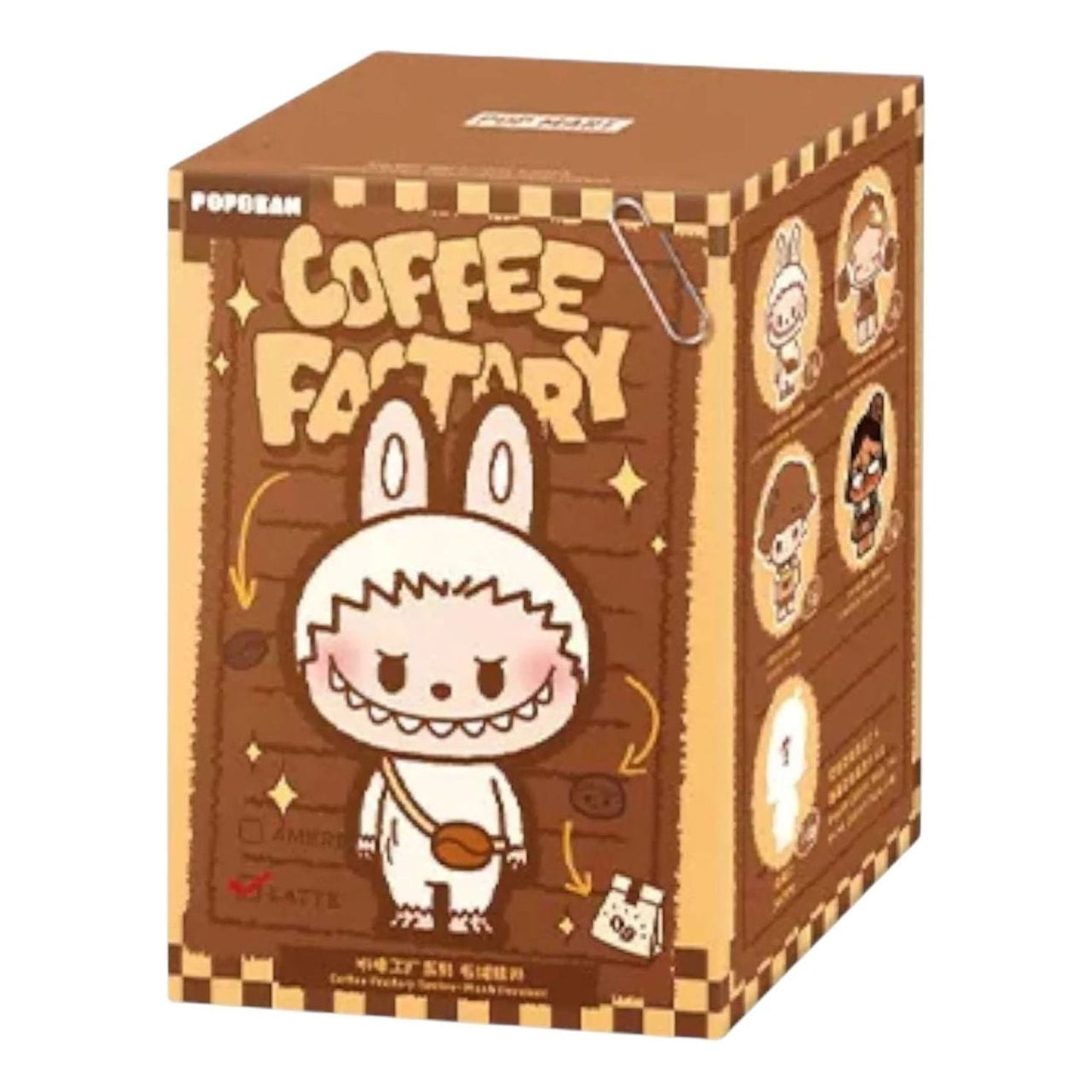 Pop Mart Pop Bean Coffee Factory Plush Pendant Sealed Case (1 Blind Box) PPMT-2508-0062-932952322