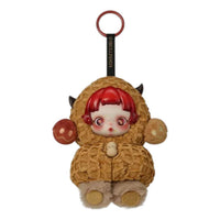 Pop Mart Skullpanda You Found Me Plush Doll Pendant 'Pranky Peanut' PPMT-2509-0018-PP