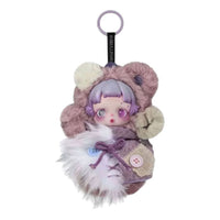 Pop Mart Skullpanda You Found Me Plush Doll Pendant 'Ratty Bear' PPMT-2509-0018-RB