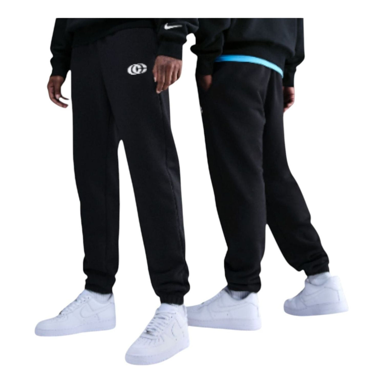 Nike x Caitlin Clark Fleece Cuffed Pants 'Black' IQ5575-010