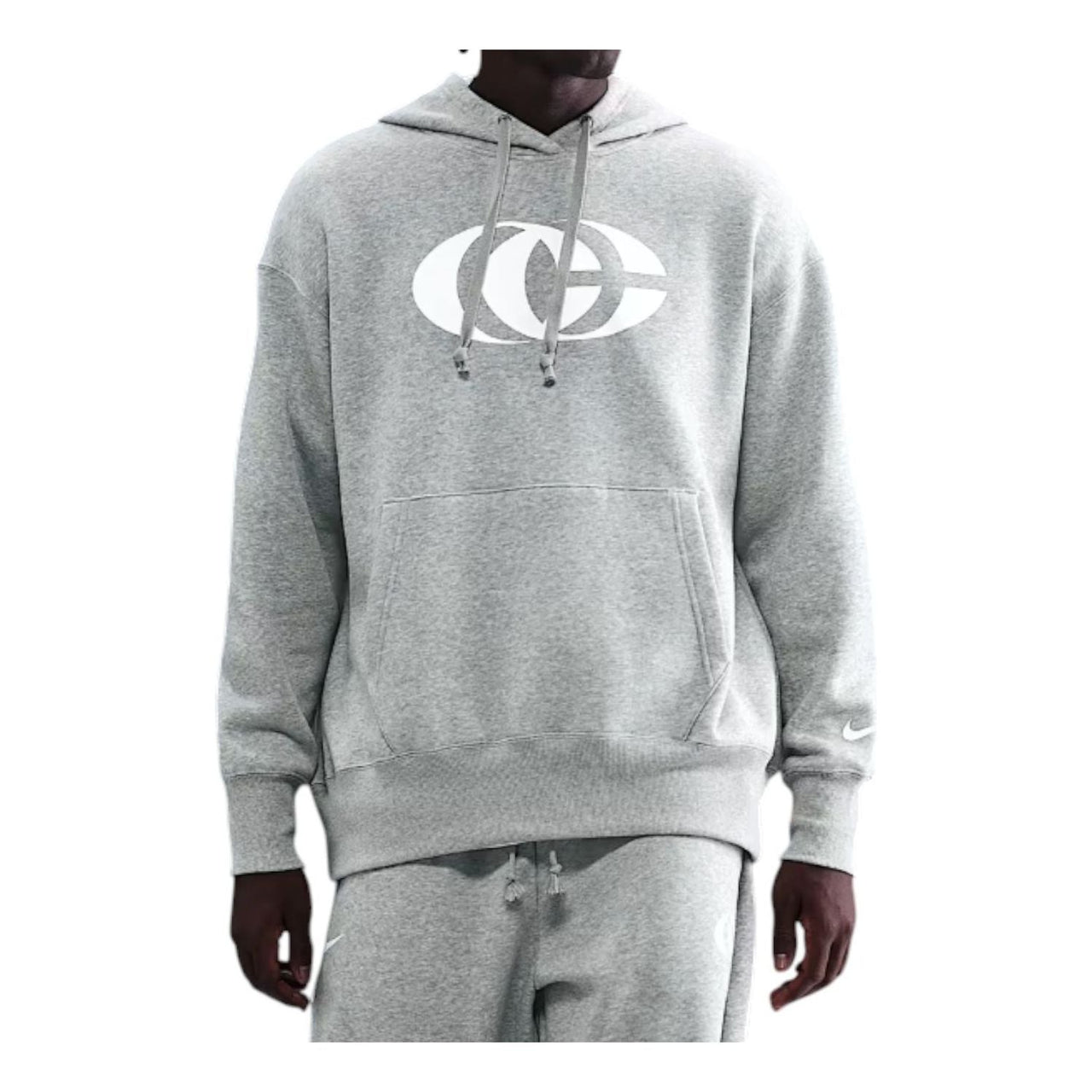 Nike x Caitlin Clark Fleece Hoodie 'Grey' IQ5642-063