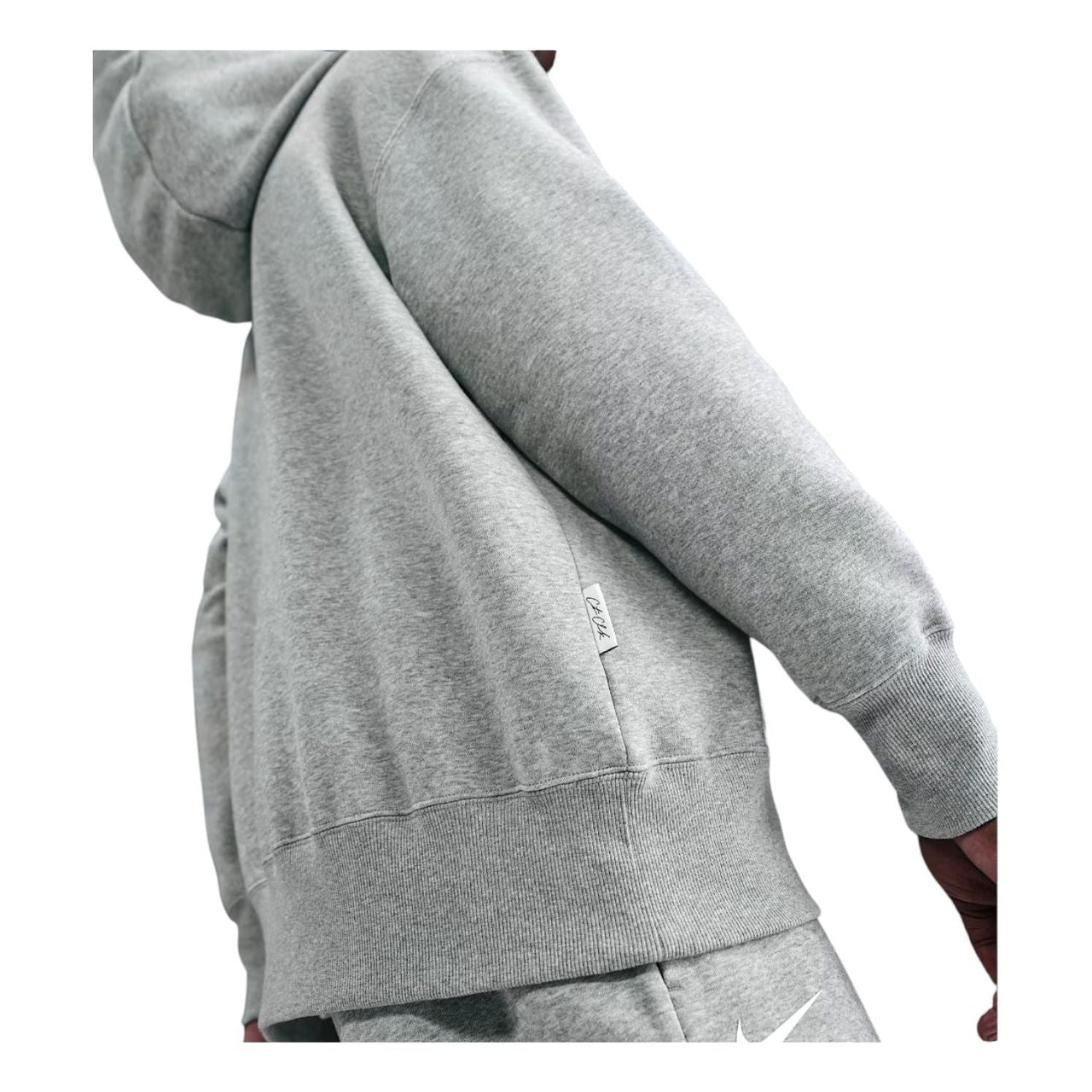 Nike x Caitlin Clark Fleece Hoodie 'Grey' IQ5642-063