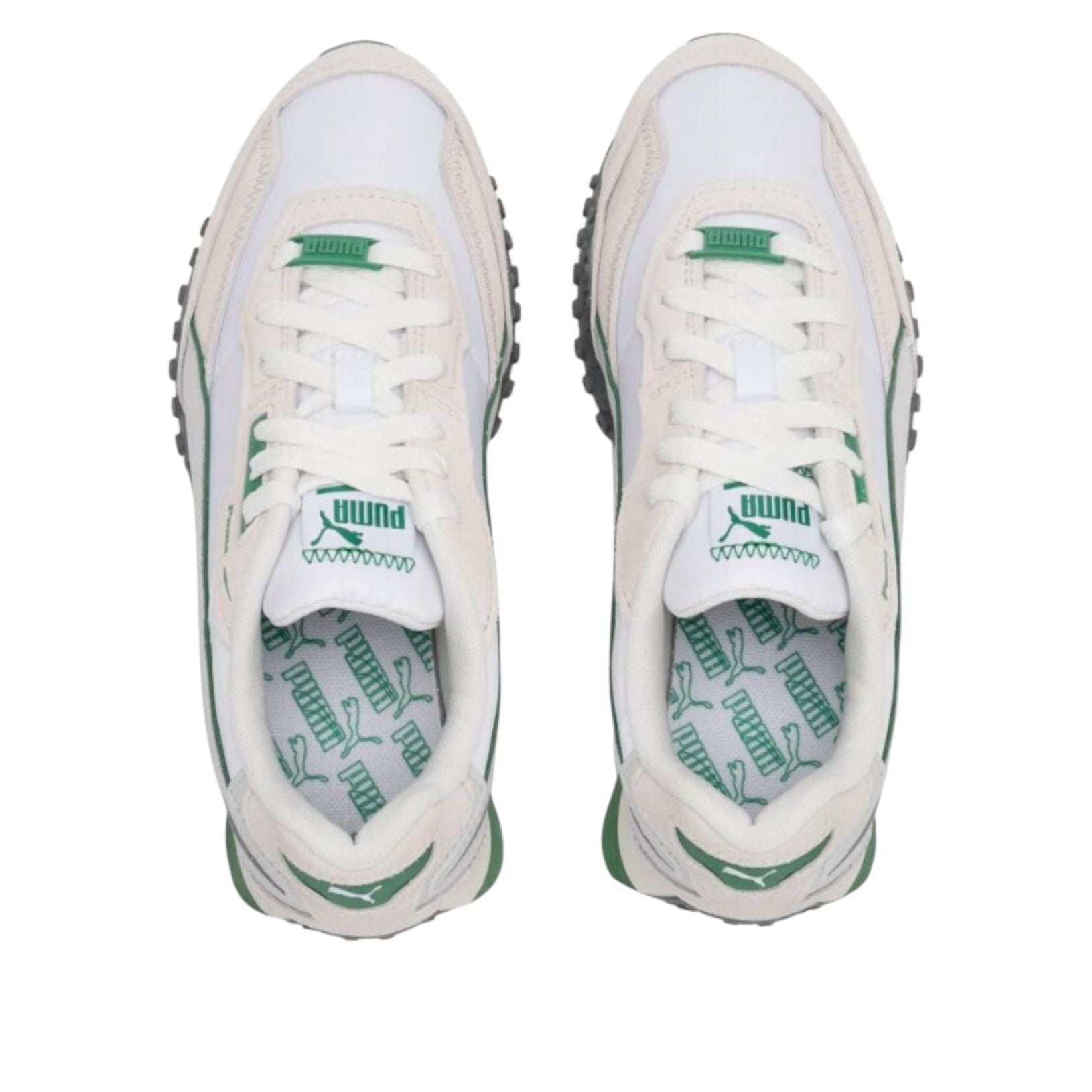 PUMA Blktop Rider Nylon LT 'White Beige Green' 401440-01