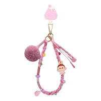 Pop Mart The Monsters Labubu Pom Party Key Chain 'Rose Red' PPMT-2510-0006-976178448