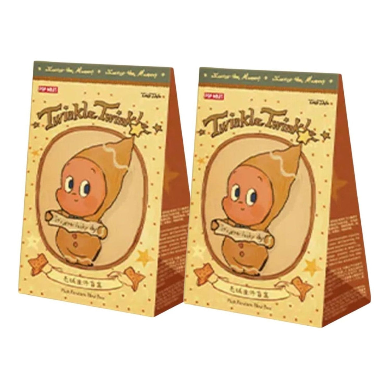 Pop Mart Twinkle Twinkle Savor the Moment Series Fresh-Baked Mini Cookies Sealed Cases (2 Blind Boxes) PPMT-2509-0077-967540248