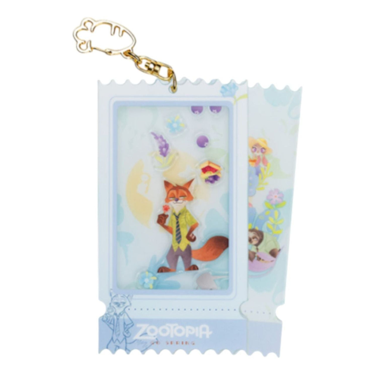 Pop Mart Nick, Judy, Lightning, Officer Benjamin Acrylic Music Keychain 'Nick Wilde' PPMT-2405-2510-684802933