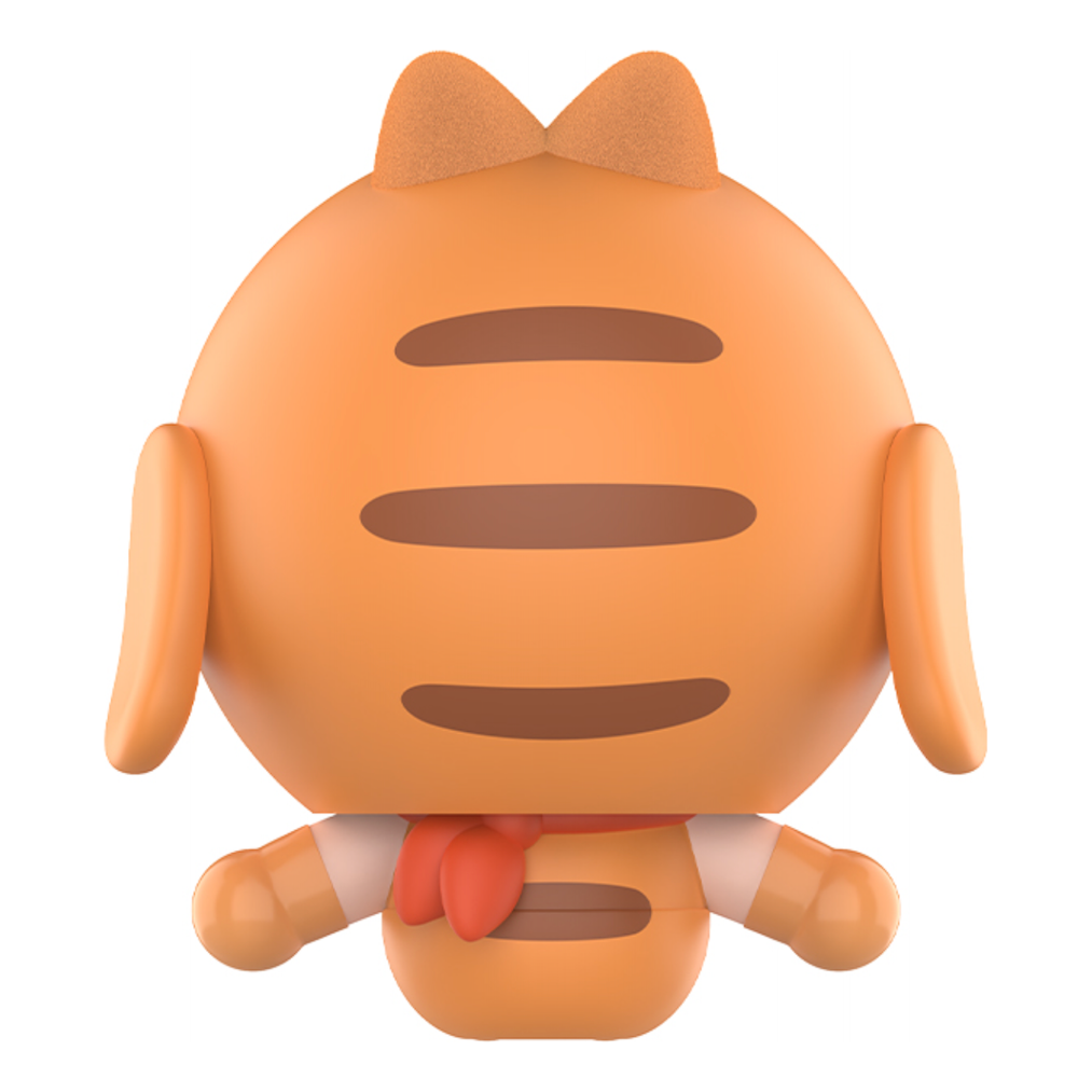 Pop Mart Crybaby Astronaut Cat Orange Doll Figure PPMT-2510-0057-991577328