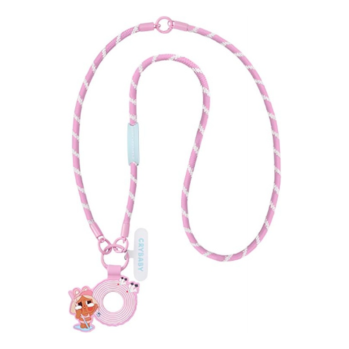 Pop Mart CRYBABY Vacation Mode On Series Long Lanyard 'Full Sail' PPMT-2510-0056-991652158