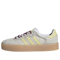 (WMNS) adidas Sambae 'White Grey Powder Yellow' JI2739