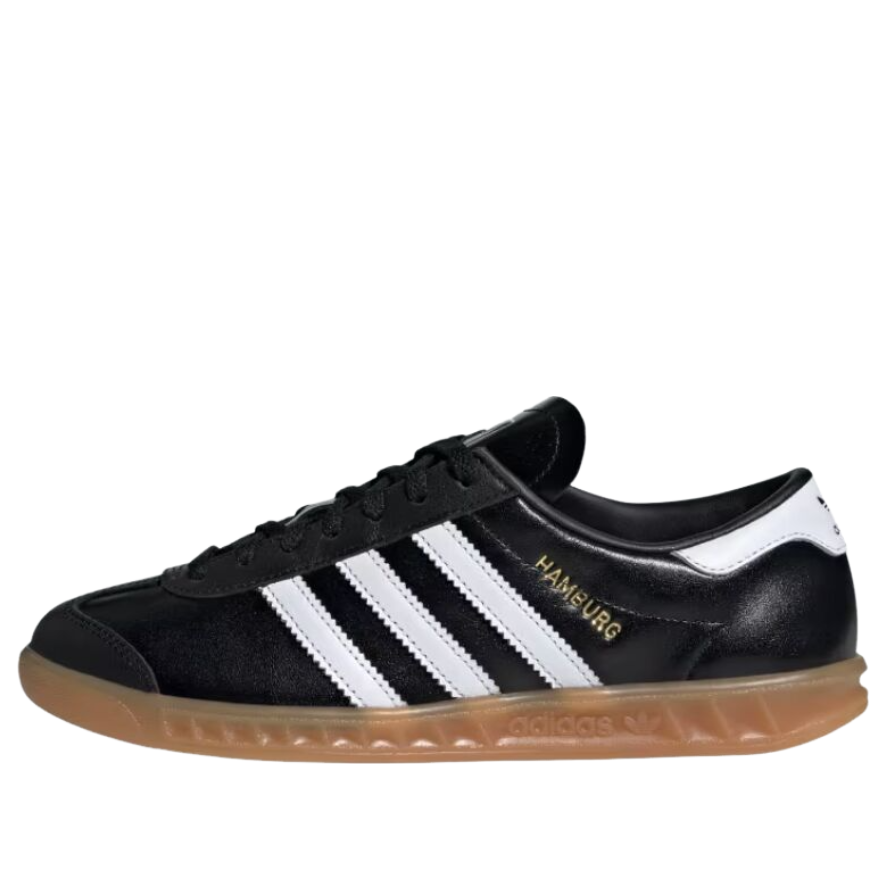 (WMNS) adidas Hamburg 'Black White Gum' JI2626