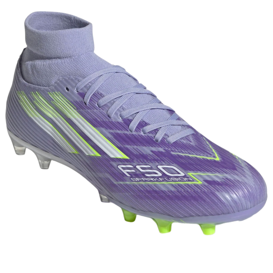 (WMNS) adidas F50 League Mid-Cut FG 'Violet Tone Lucid Lemon Purple Rush' JI0012