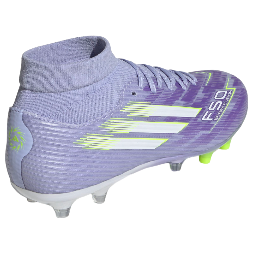 (WMNS) adidas F50 League Mid-Cut FG 'Violet Tone Lucid Lemon Purple Rush' JI0012