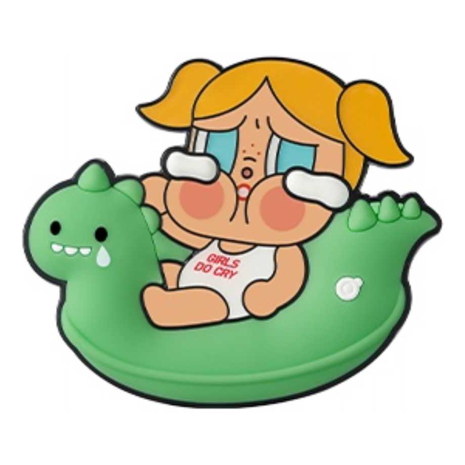 Pop Mart CRYBABY Vacation Mode On Series Fridge Magnet 'Glug-Glug' PPMT-2510-0052-991646250