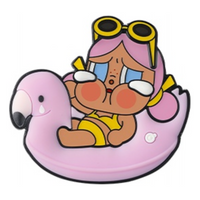 Pop Mart CRYBABY Vacation Mode On Series Fridge Magnet 'Let's Surf' PPMT-2510-0052-991646247