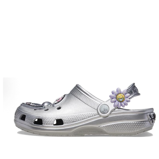 Crocs x Kenny Scharf Classic Clog 'Silver' 209487