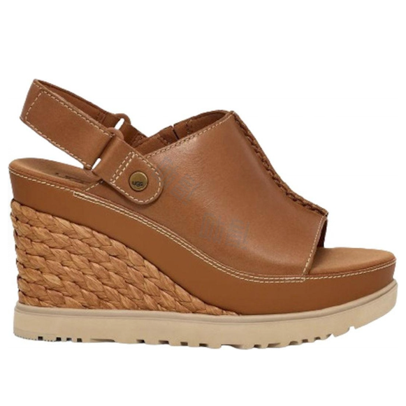 (WMNS) UGG Abbot Adjustable Slide Sandal 'Cognac' 1152668-COG