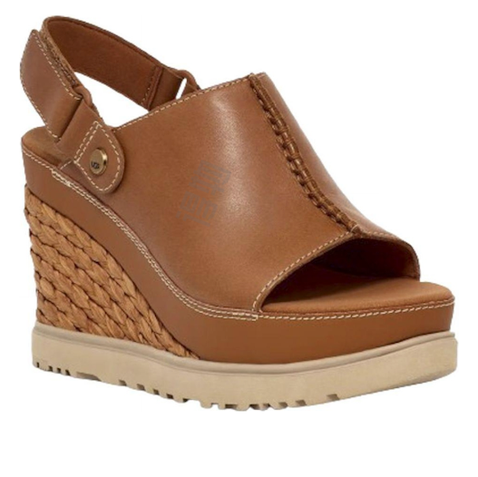 (WMNS) UGG Abbot Adjustable Slide Sandal 'Cognac' 1152668-COG