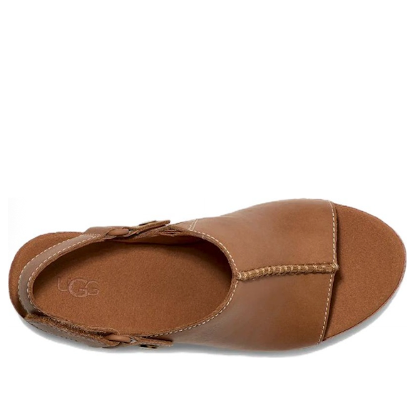 (WMNS) UGG Abbot Adjustable Slide Sandal 'Cognac' 1152668-COG