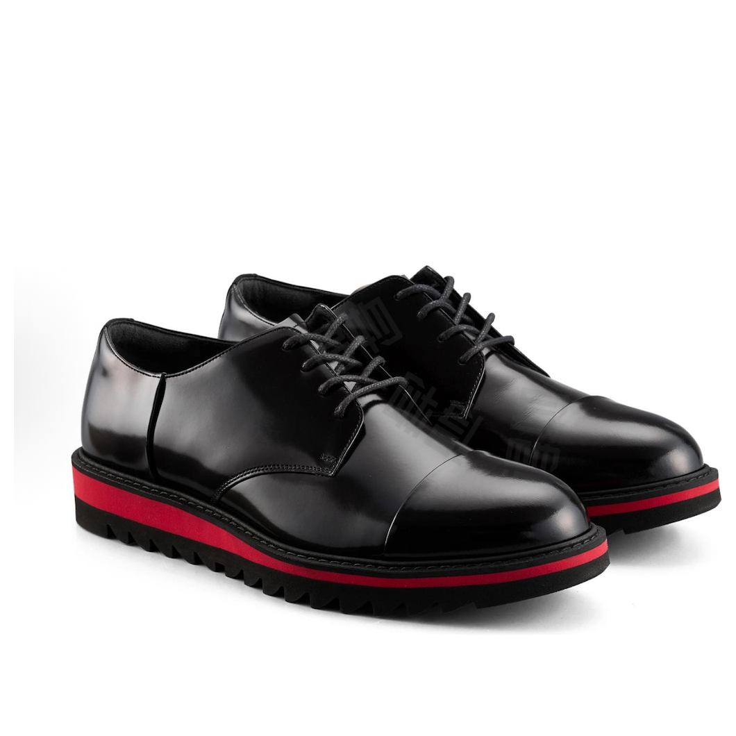 Onitsuka Tiger Derby 'Black Classic Red' 1181A584-001