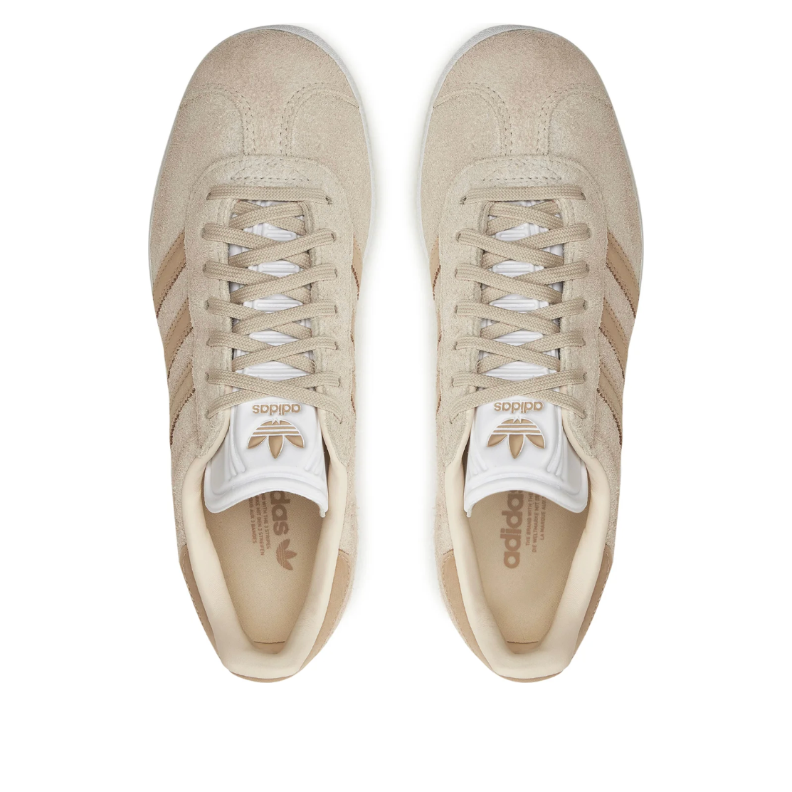 (WMNS) adidas Gazelle 'Wonder White Magic Beige' JH7215