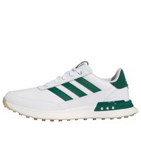 adidas S2G Spikeless Leather 24 Golf 'Cloud White Collegiate Green Gum' IF0299