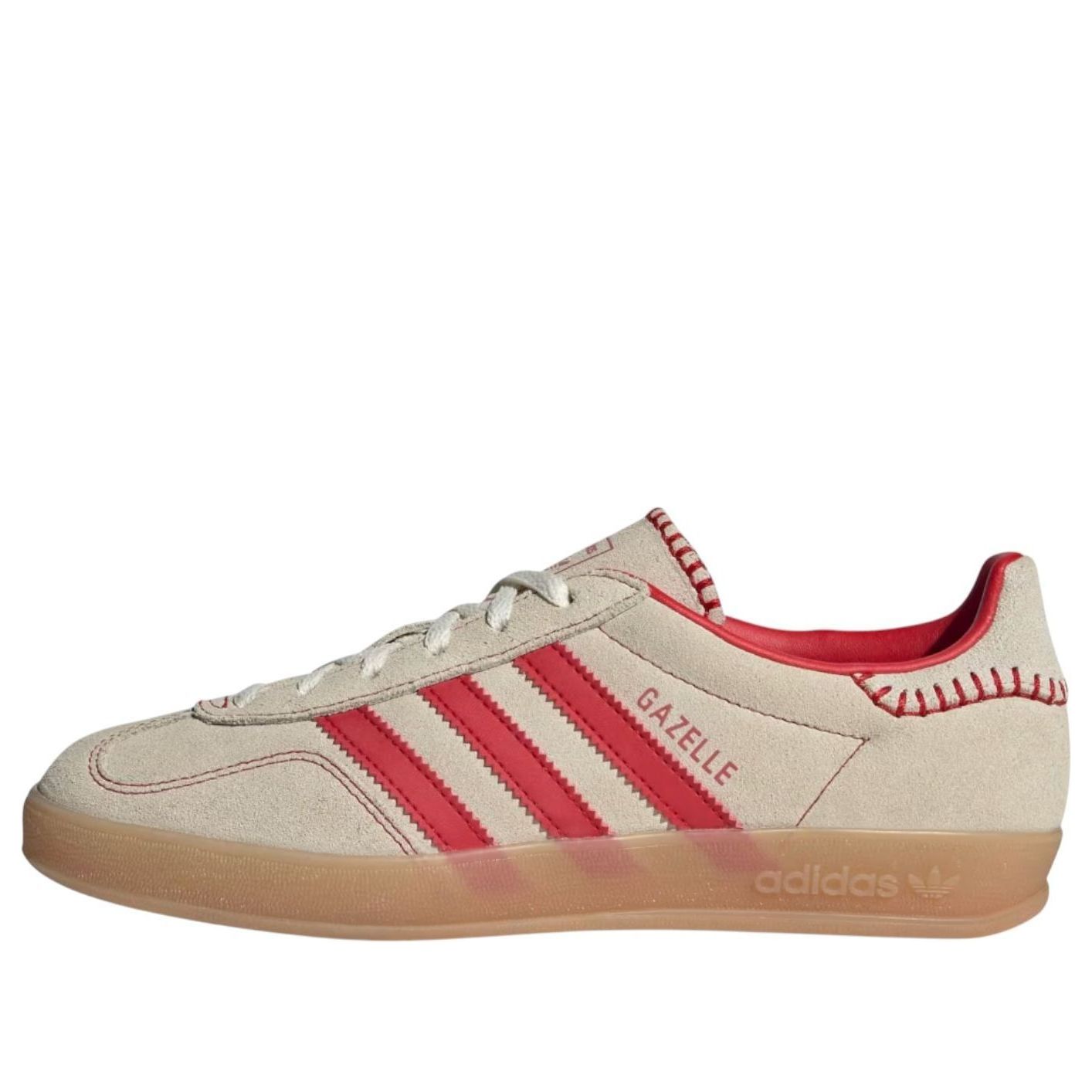 (WMNS) adidas Gazelle Indoor 'Beige Better Scarlet Cream White' JS1402
