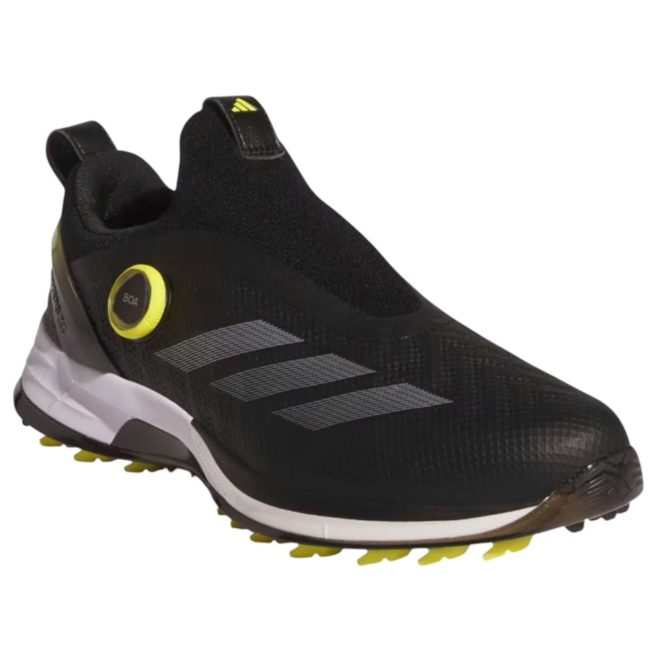 adidas Adizero ZG Boa Spikeless 'Core Black Silver Metallic Pure Sulfur' IH9895
