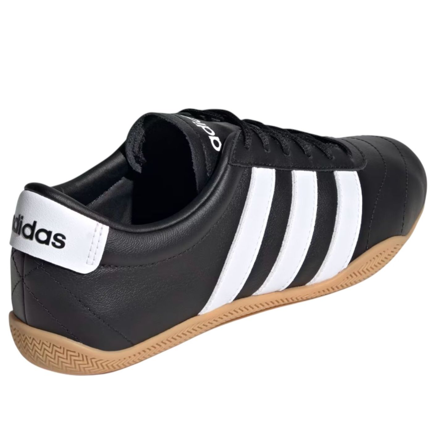(WMNS) adidas Grand Court Lo 'Core Black Cloud White Gum' JQ9684