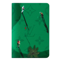 LOUIS VUITTON Golf Pocket Organizer 'Green' M14880