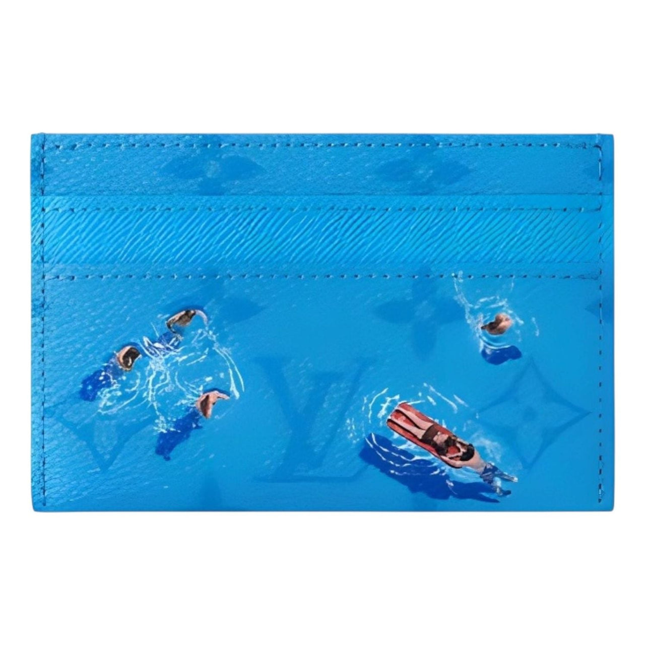 LOUIS VUITTON Pool Double Card Case 'Blue Lagoon' M14862