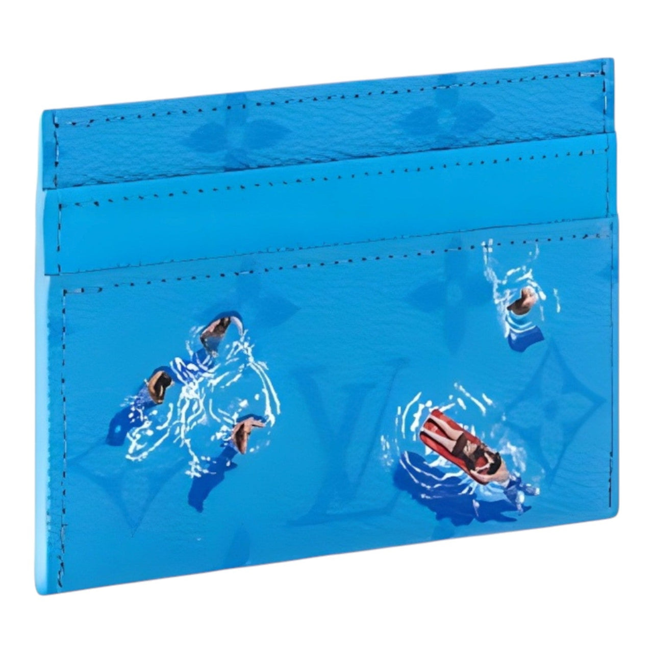 LOUIS VUITTON Pool Double Card Case 'Blue Lagoon' M14862