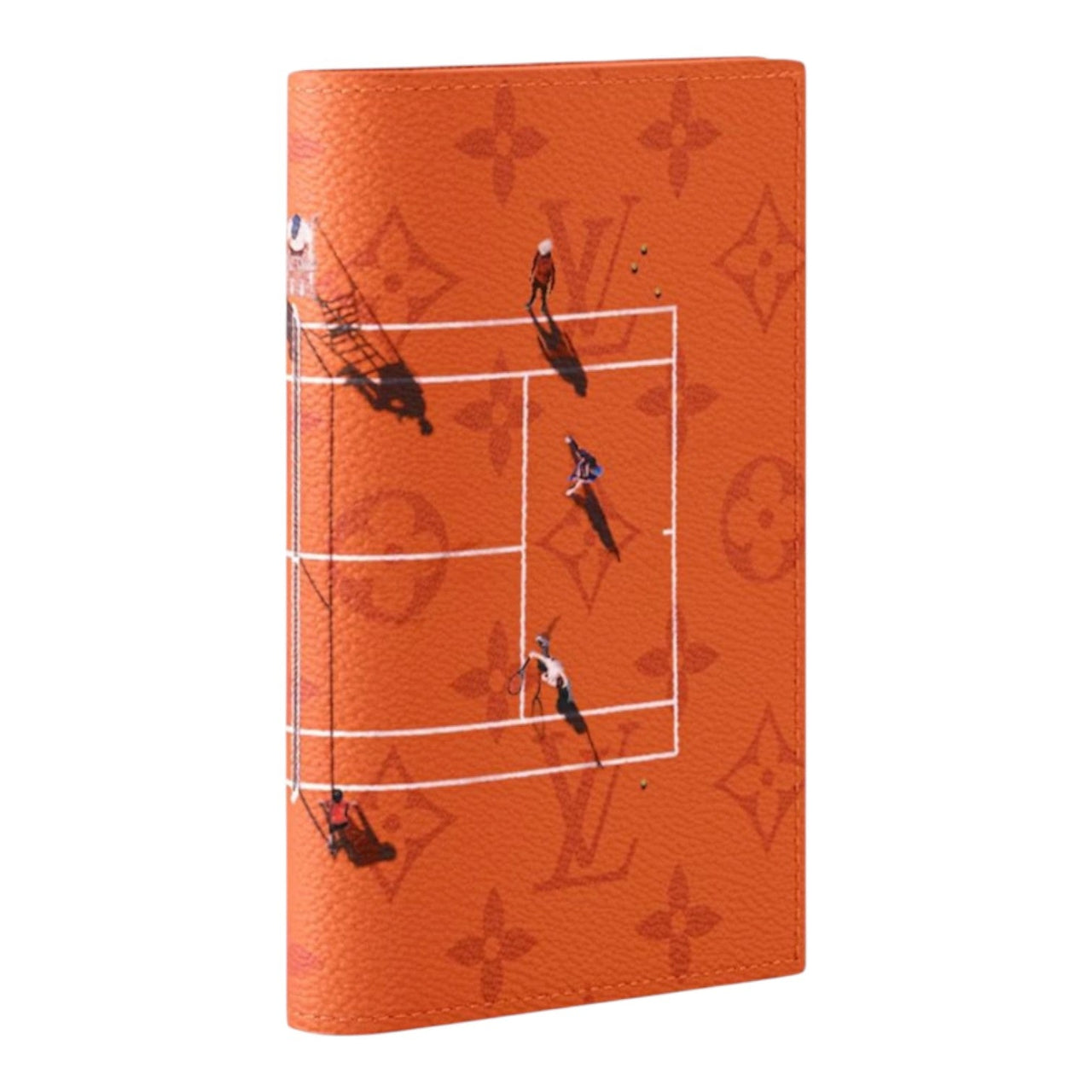 LOUIS VUITTON Tennis Passport Cover 'Brick Red' M14877